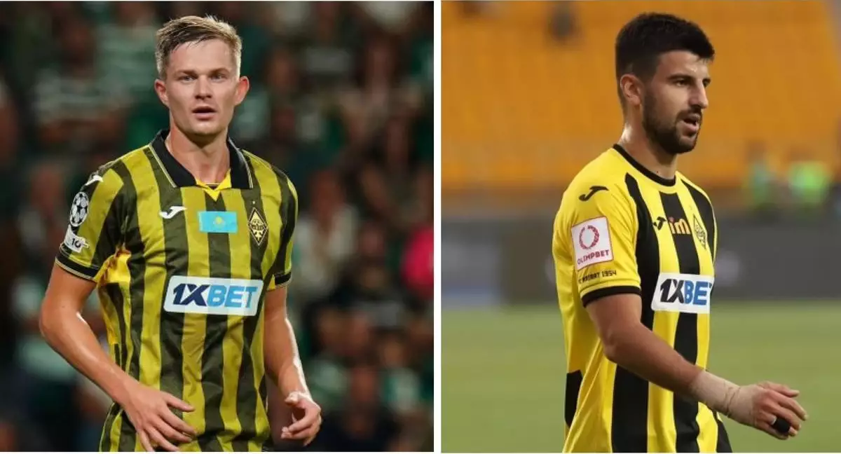 “Қайрат” екі бірдей футболшысымен қош айтысты