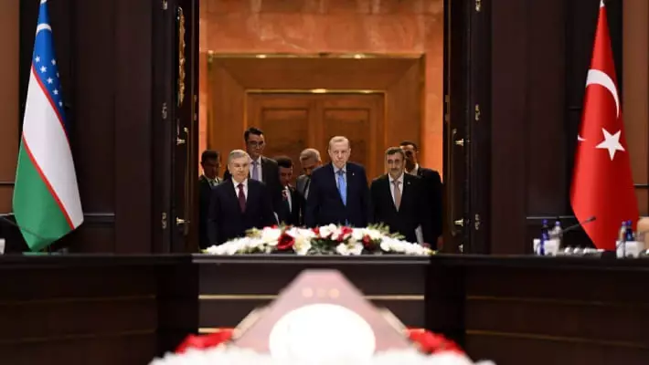 Мирзиёев и Эрдоган провели заседание Совета стратегического сотрудничества