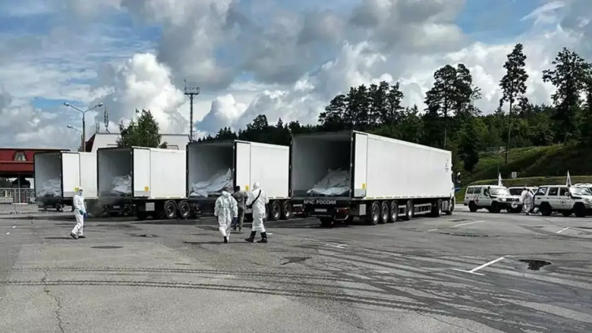 Украинаға 1000, Ресейге 38 адамның денесі қайтарылды