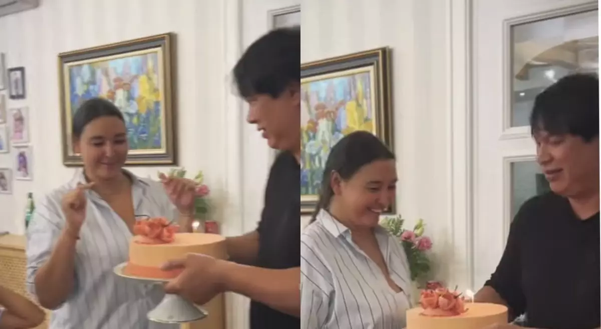 «Досын құттықтағандай»: Әйелінің туған күнінде Бүркіт оңбай сынға қалды (ВИДЕО)