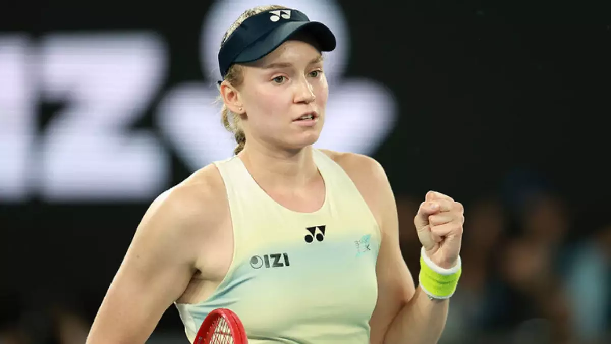 Елена Рыбакина Australian Open турнирінде ақтық финалға шықты