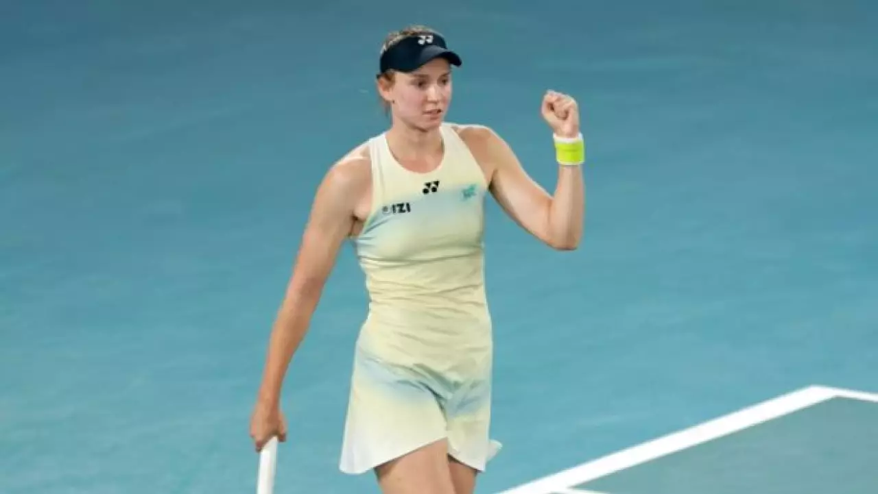 Елена Рыбакина вышла в финал Australian Open