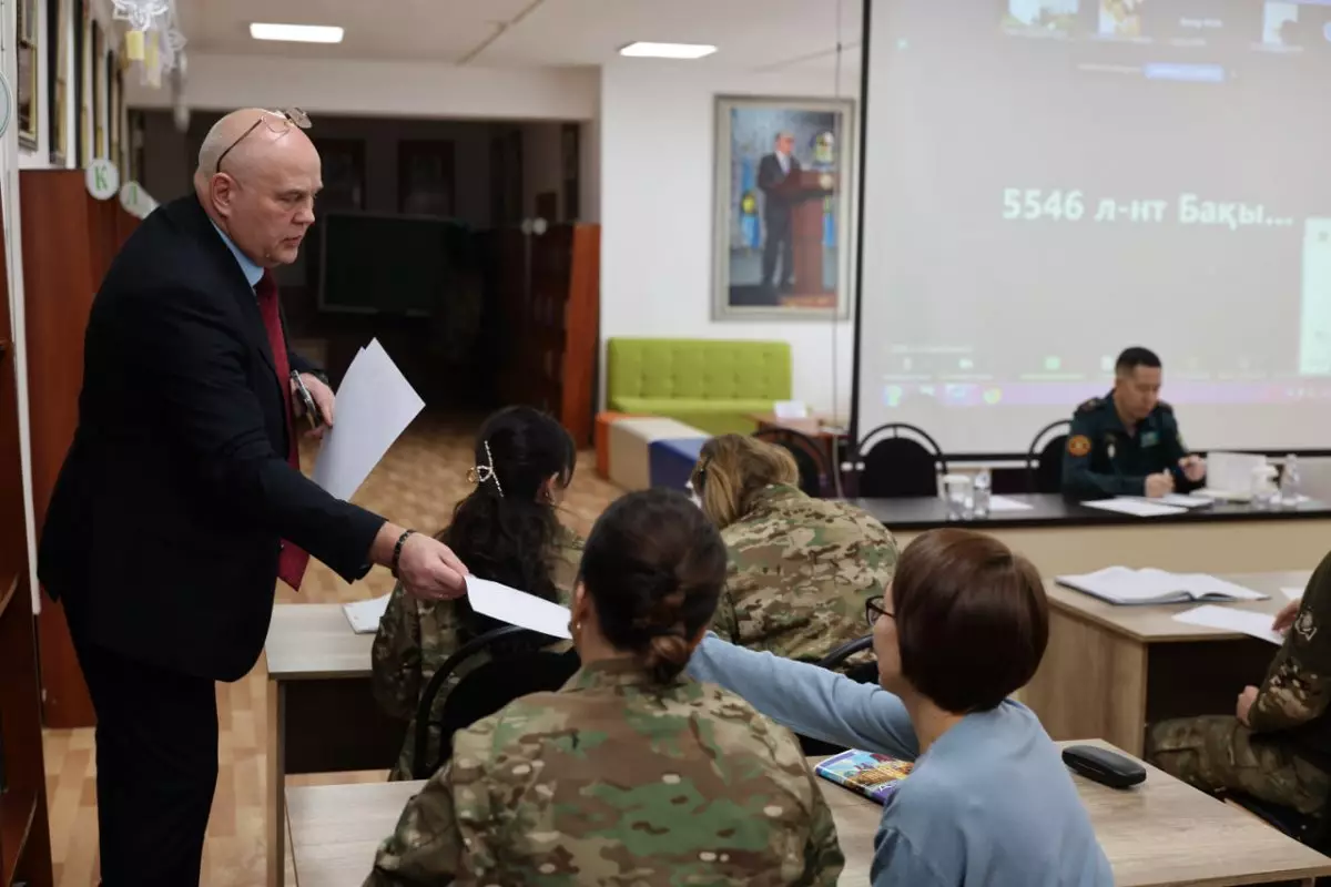 Психологическую подготовку военных усилили в Астане