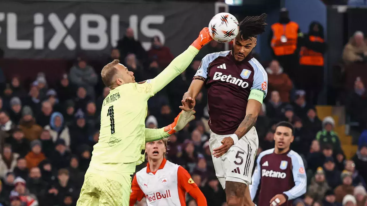 «Астон Вилла» одержала волевую победу над «Зальцбургом» в Лиге Европы