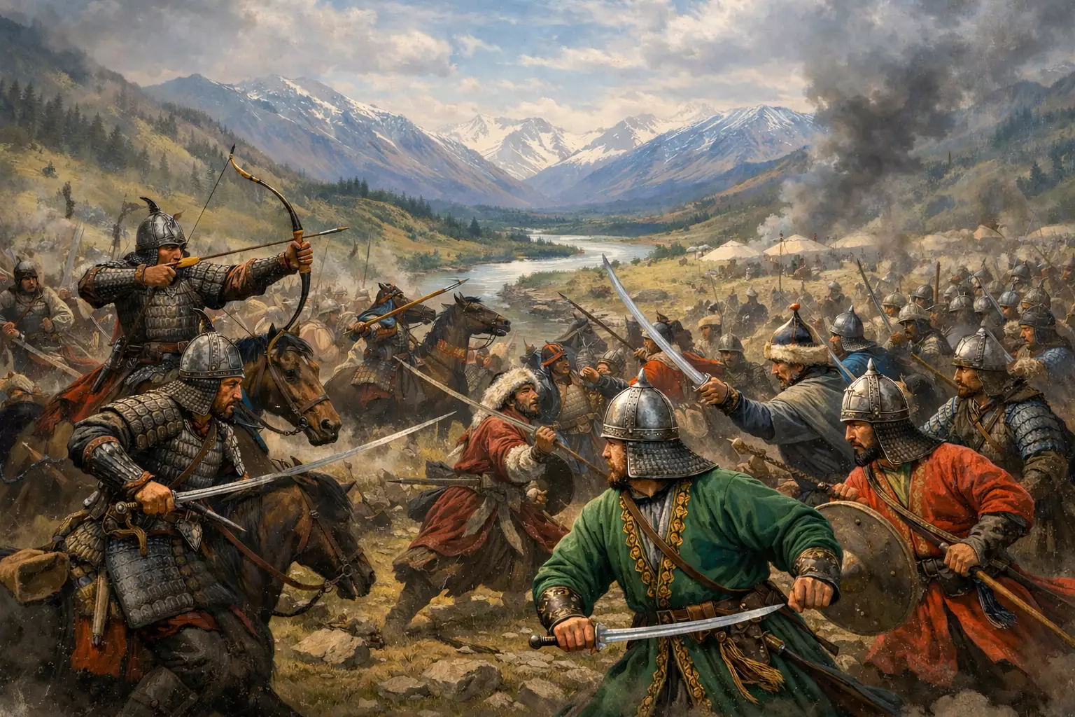 1727-1745 жылдaрдағы жоңғар-қазақ соғысы