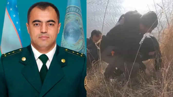 В Бухарской области сотрудник ОВД спас многодетную мать из реки