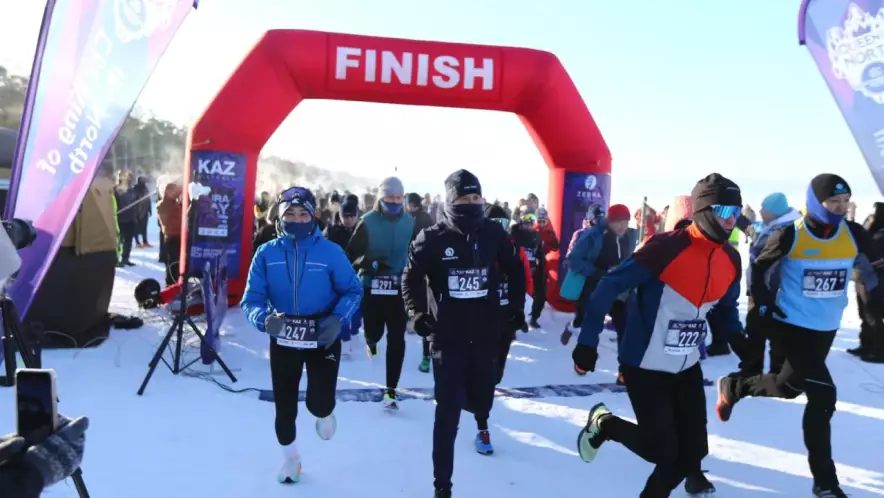 В Бурабае состоится международный ледовый забег Burabay Ice 2026