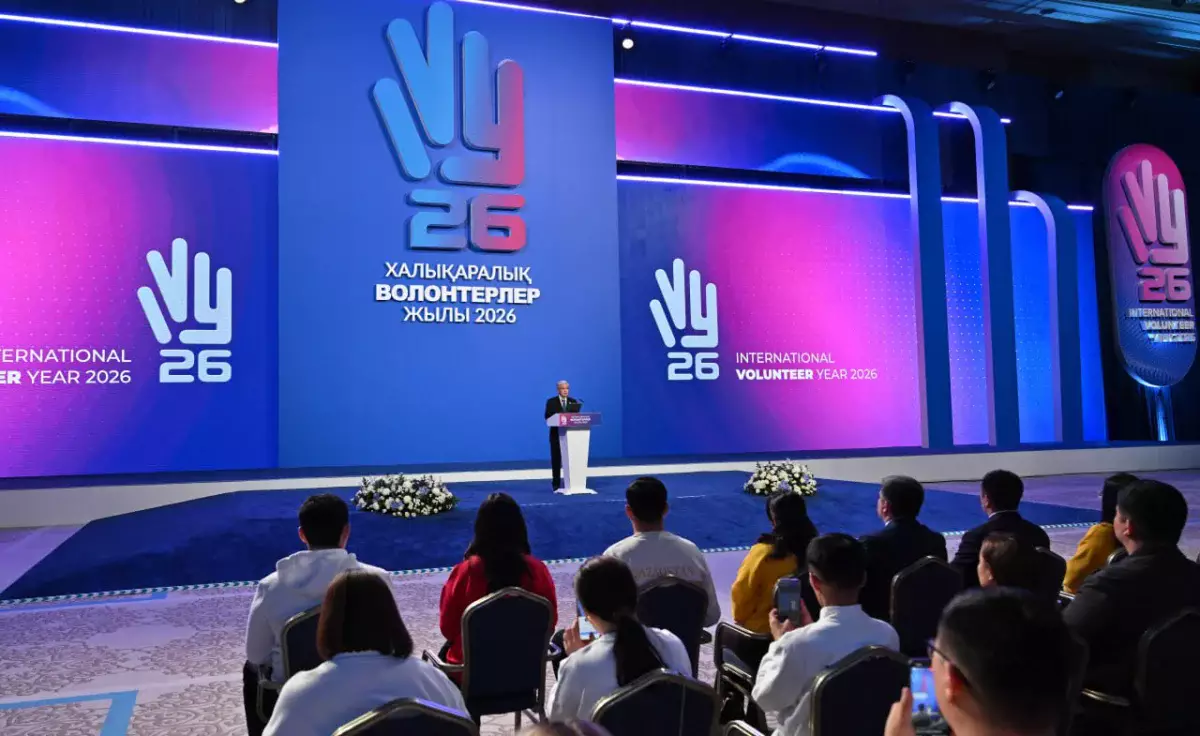 Қазақстанда волонтерлер саны 300 мыңға жетті - Мемлекет басшысы