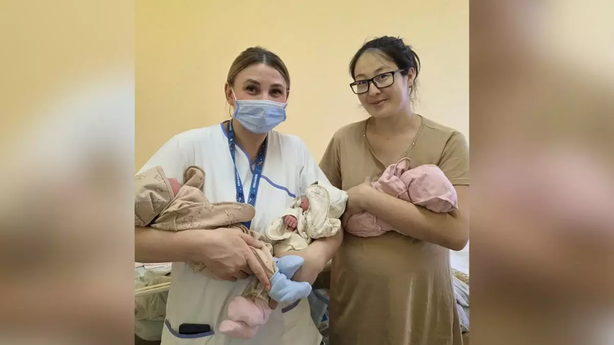 Қостанай облысында жас ана үш ұлдан соң үшем қызды дүниеге әкелді