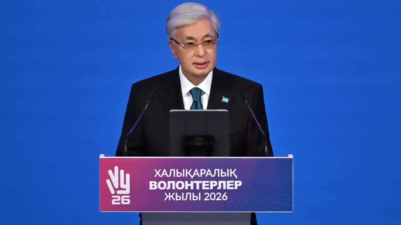Тоқаев Волонтерлер форумында сөз сөйледі