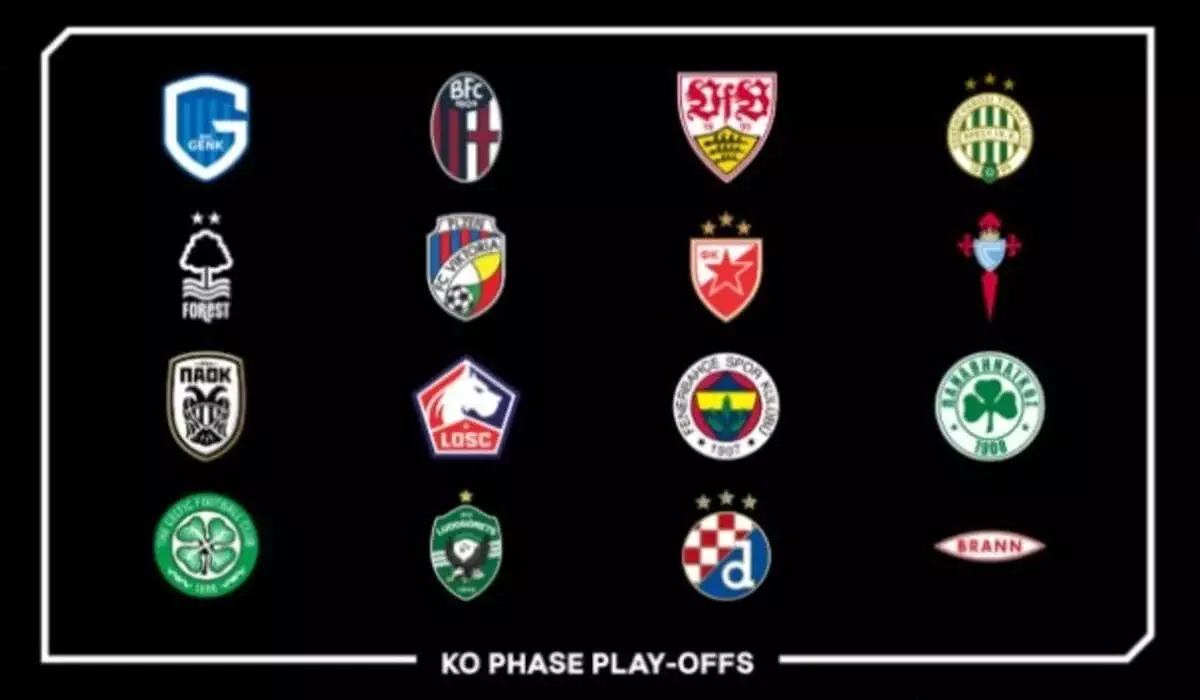 Определились 24 участника плей-офф Лиги Европы