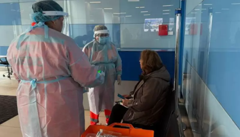 Казахстан проверил готовность к вирусу Нипах в главном аэропорту страны