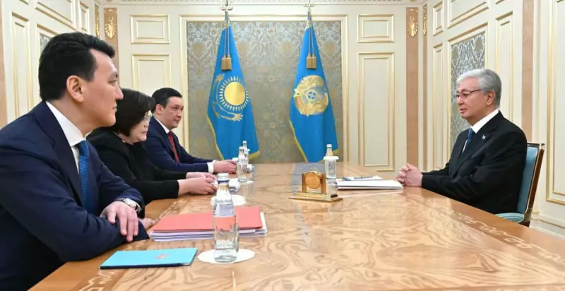 Токаеву представили проект новой Конституции Казахстана