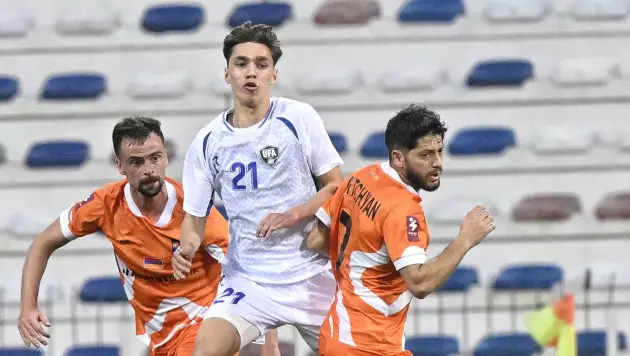 Сборная Узбекистана забила четыре гола и оформила победу