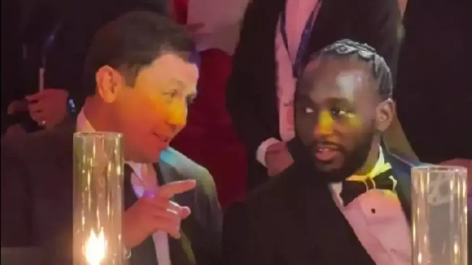 Головкин пообщался с Кроуфордом на главной боксёрской премии года