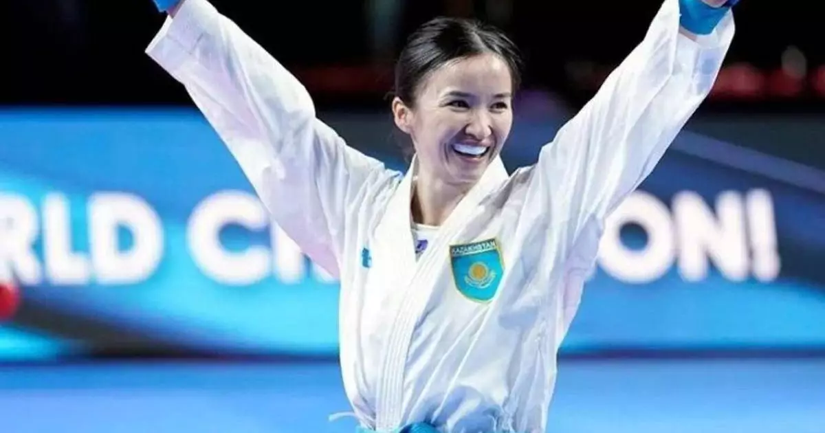  Аяғы ауыр каратэші қызымыз әлем чемпионатында тарихи жетістікке жетті 