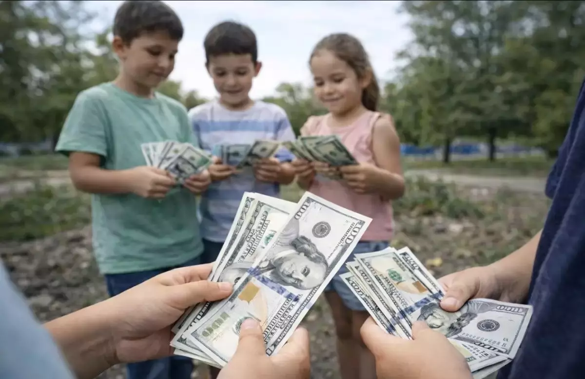 Қазақстанда әр балаға 130 доллардан төленді