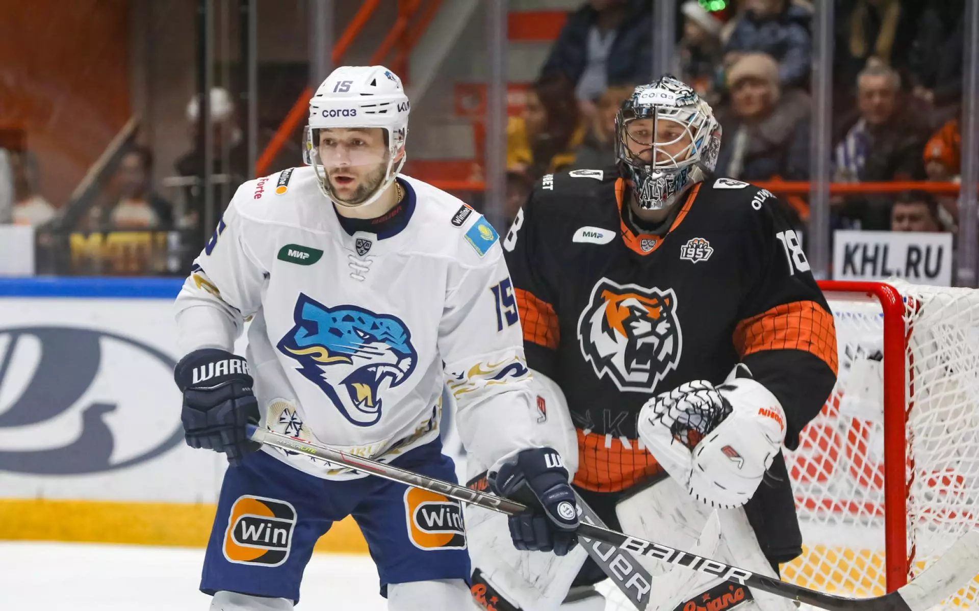 Барыс уступил конкуренту в борьбе за плей-офф КХЛ