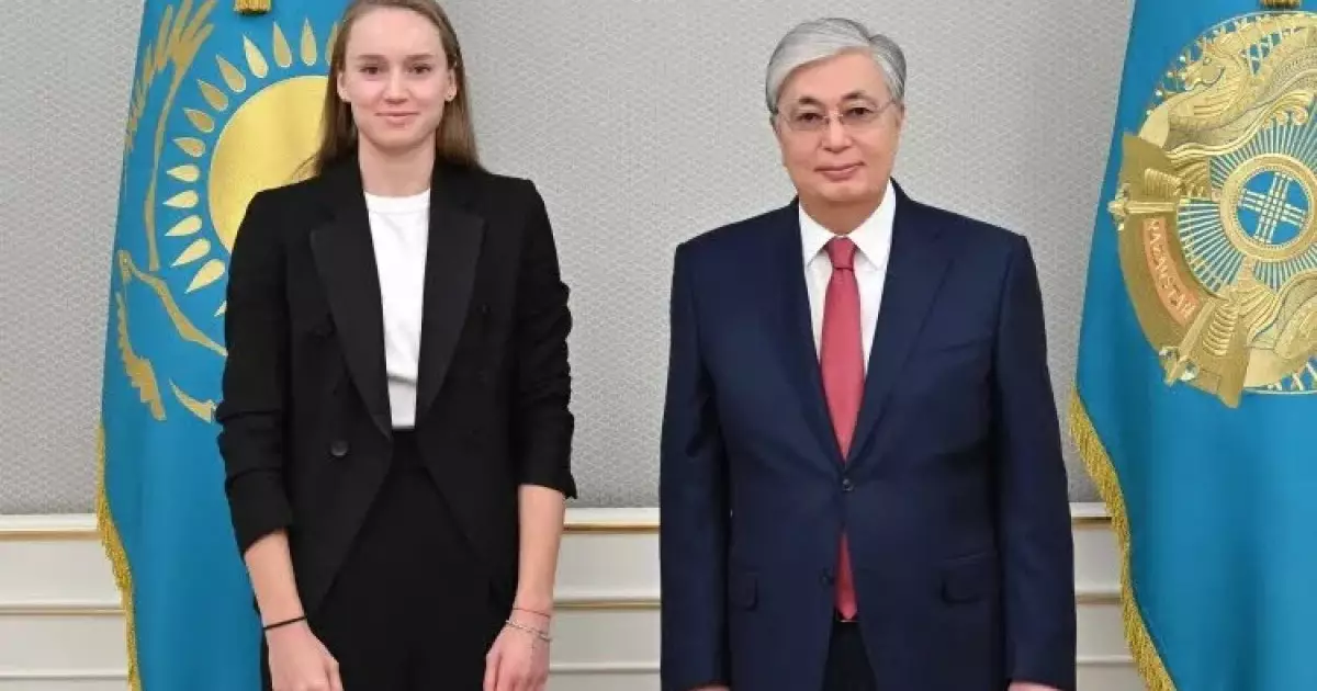  Тоқаев Елена Рыбакинаны жеңісімен құттықтады 