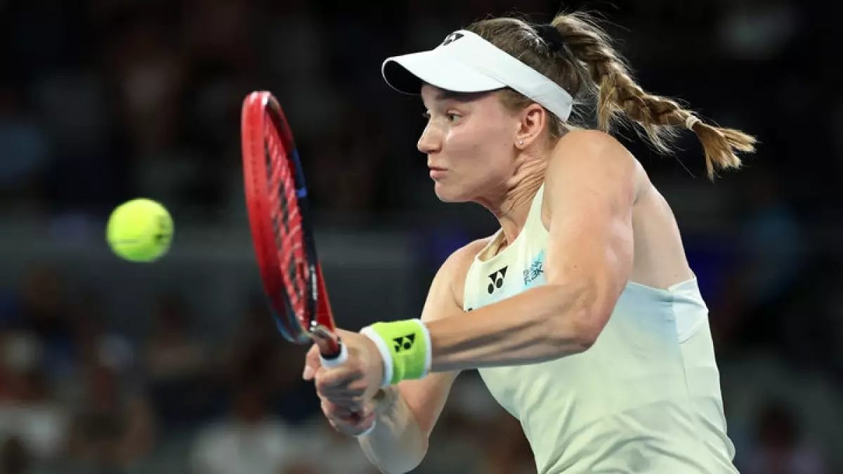 Мемлекет басшысы Елена Рыбакинаны  Australian Open турниріндегі жеңісімен құттықтады