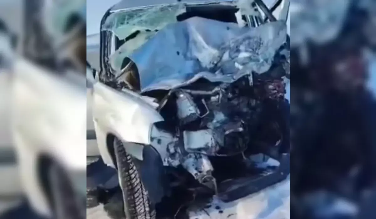 Беременная женщина погибла в ДТП на трассе Аксу-Бестобе (ВИДЕО)