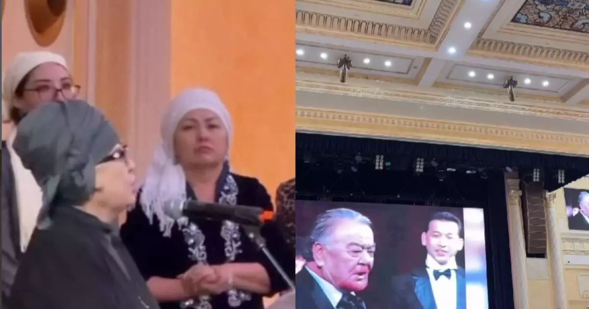  `Жатқан жері жайлы болсын`: Мақпал Жүнісова марқұм Асанәлі Әшімовтің қырық күндік асында әсерлі сөзін айтты (ВИДЕО) 