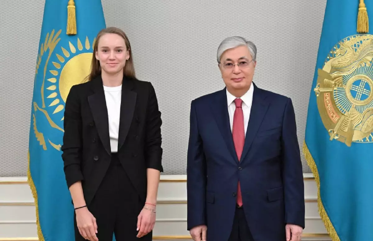 Тоқаев Рыбакинаны Australian Open турниріндегі жеңісімен құттықтады