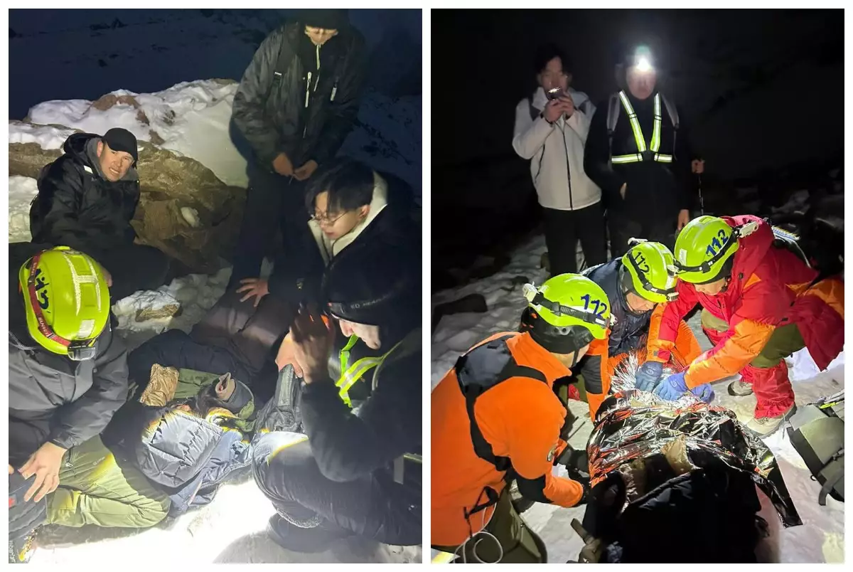 Алматыда 3500 метр биіктікте тауға шыққан қытайлық әйел өлім аузынан қалды