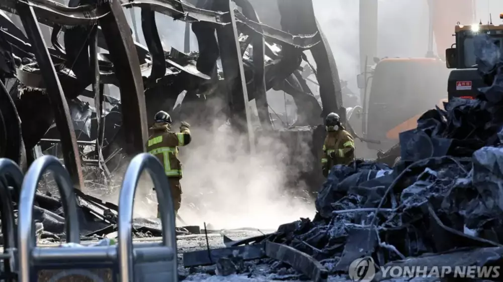 Оңтүстік Кореяда зауыттағы өрттен кейін қазақстандық із-түссіз жоғалды - БАҚ