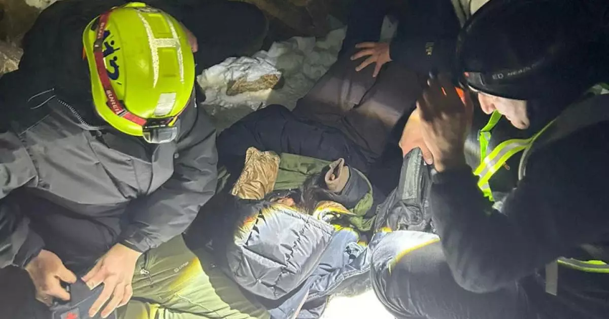  Алматы тауларында жарақат алған шетелдік турист құтқарылды 