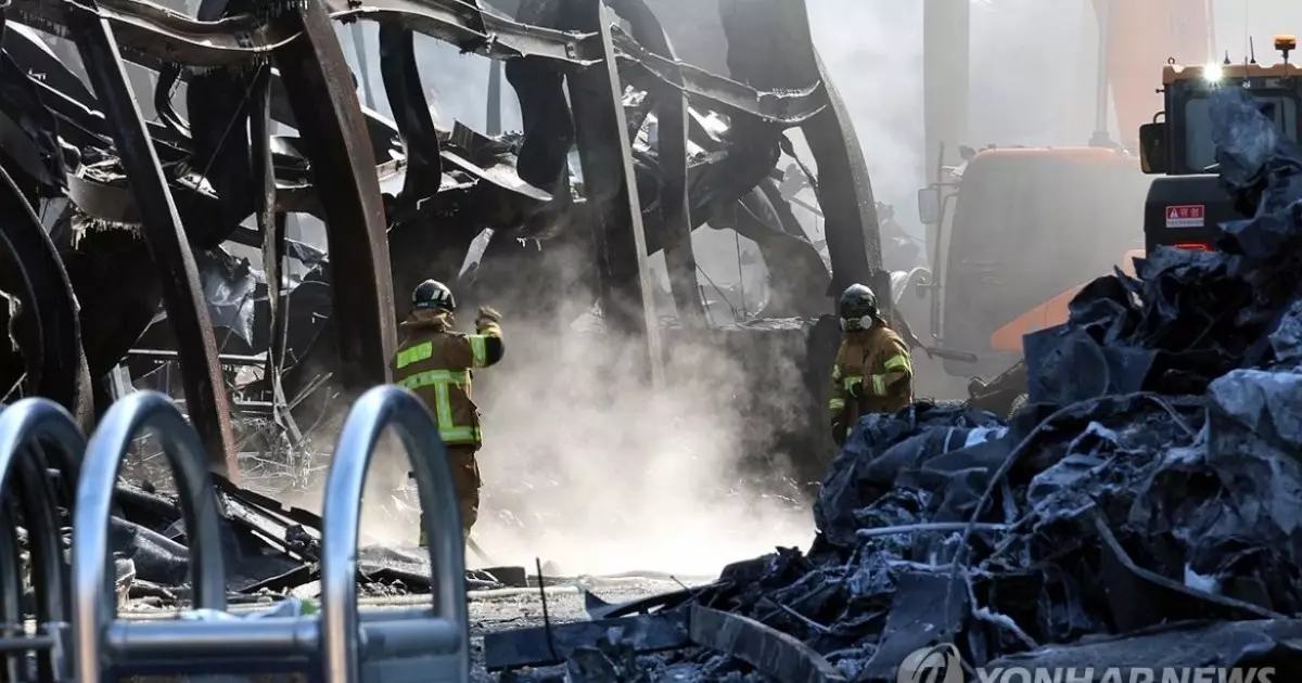  Оңтүстік Кореядағы зауыттағы өрттен кейін қазақстандық азамат жоғалып кетті 