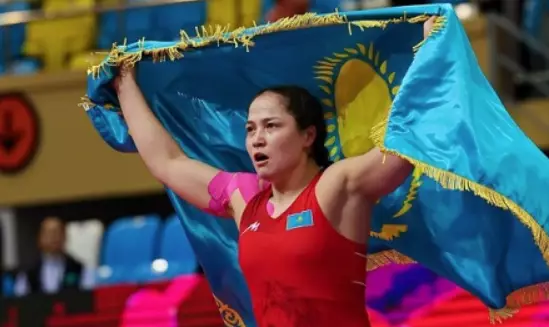 Звезда борьбы из Казахстана взяла «золото» престижного турнира