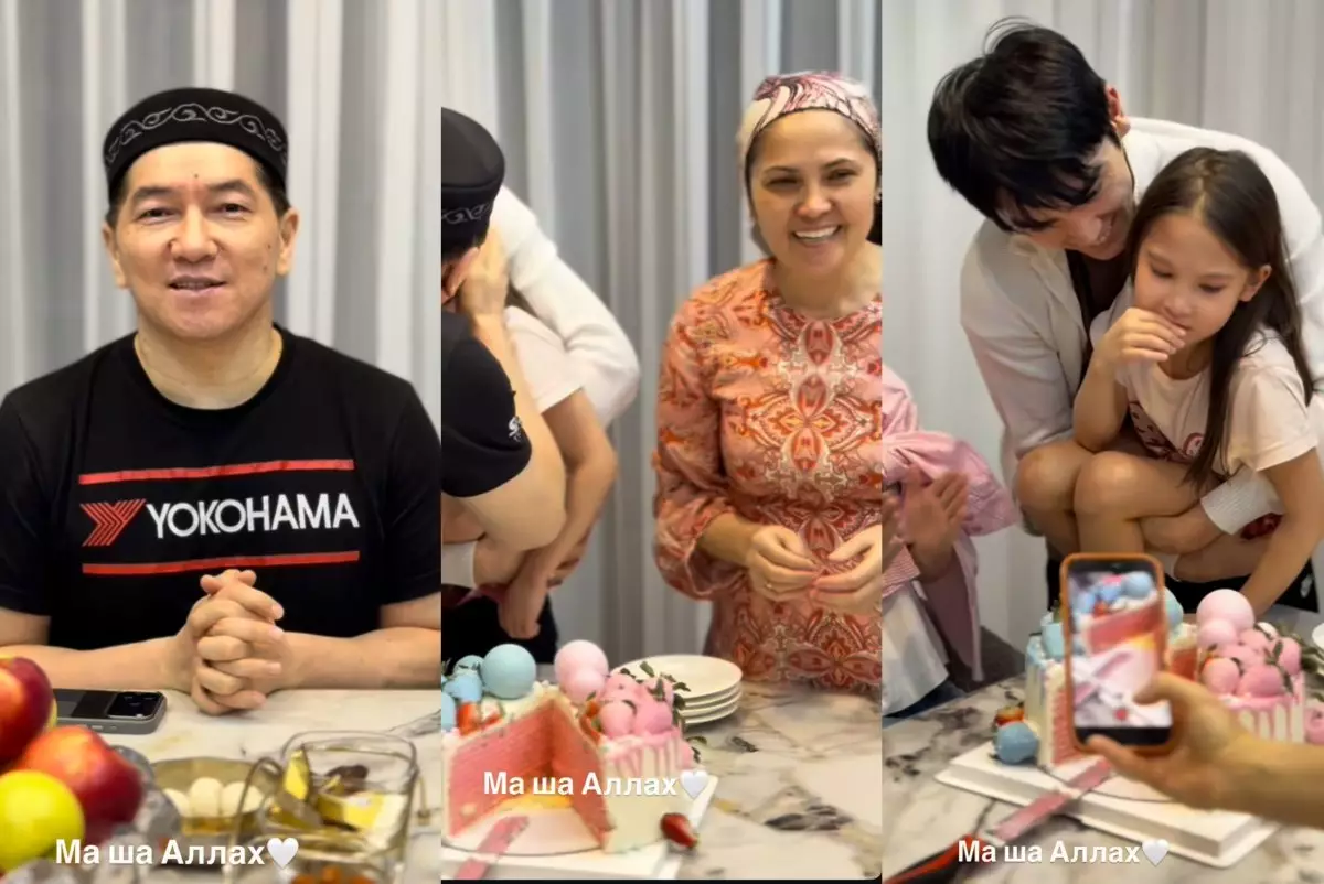 «Ата-әже атанамыз»: Сәкен Майғазиев отбасындағы сүйінші жаңалықпен бөлісті (ВИДЕО)