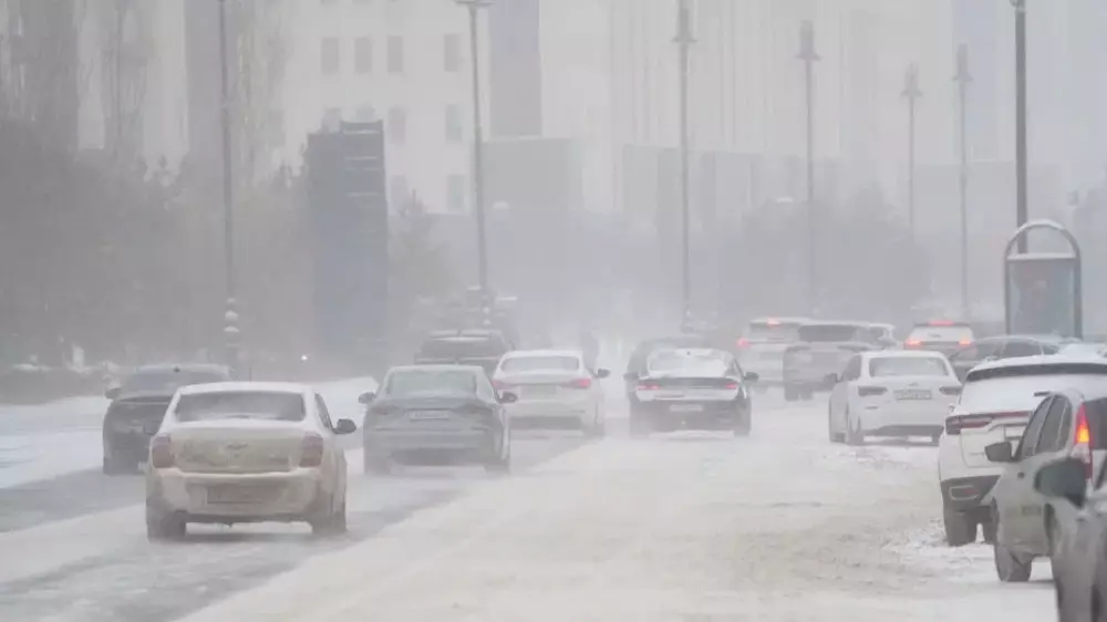 Осадки, туман, гололёд: о погоде в Казахстане 2 февраля