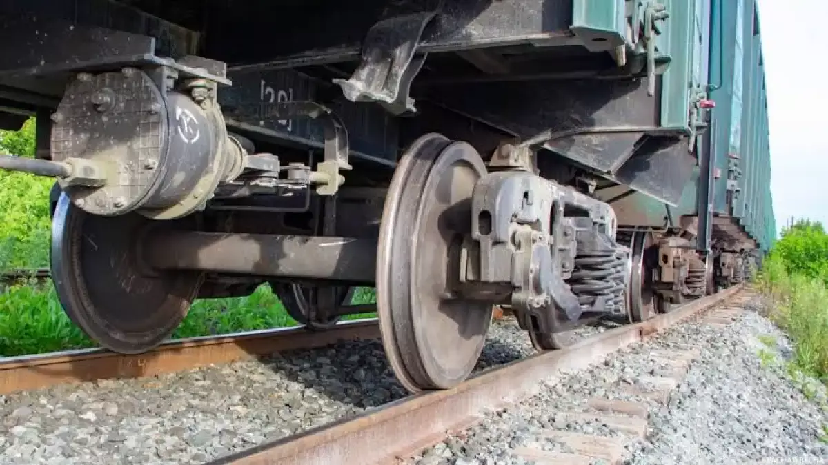 Екі вагон аударылды: Талдықорғанда вагондар рельстен шығып кеткен