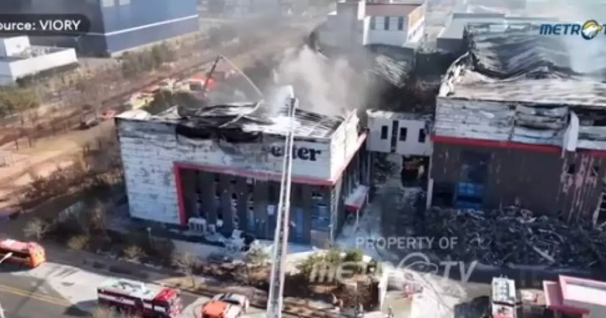  Оңтүстік Кореяда зауыттағы өрттен кейін қазақстандық жоғалып кетті 