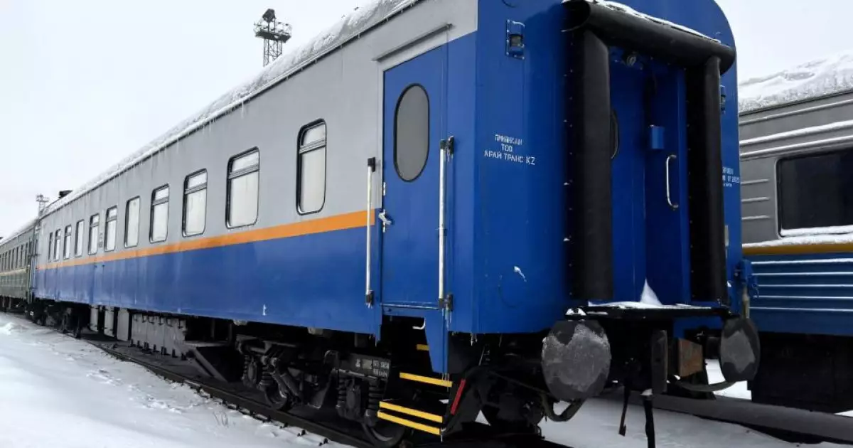   «Астана – Семей» бағытында жаңа жолаушылар вагоны пайдалануға берілді   