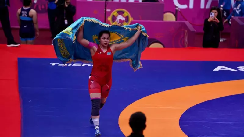 Қазақстандық балуан  алтын медаль жеңіп алды