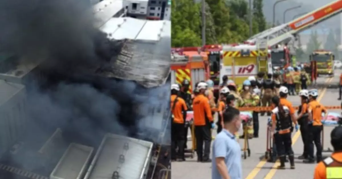  Оңтүстік Корея зауытындағы өрт. Қазақстандық із-түзсіз жоғалып кетті 