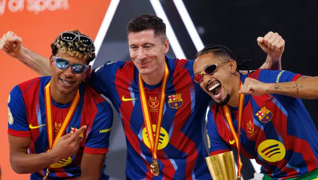 В "Барселоне" приняли решение по лидеру: он уделал Ямаля и Левандовски