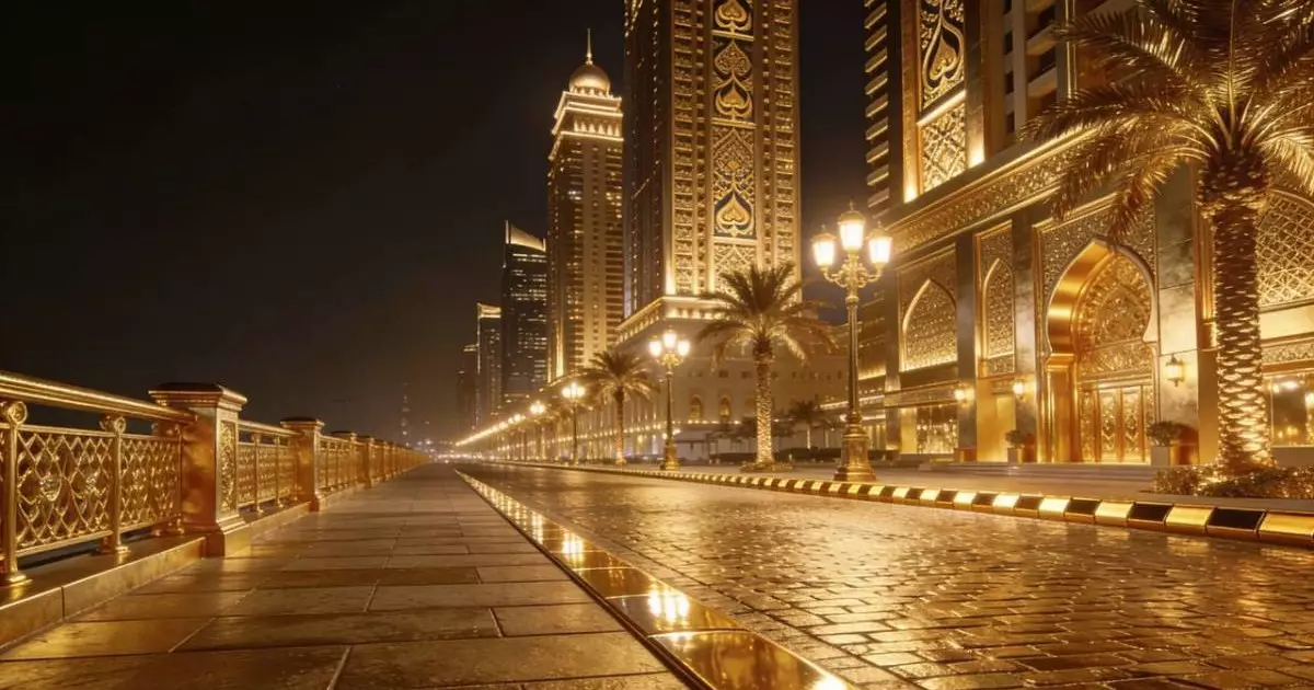  Дубайда әлемдегі алғашқы «алтын көше» салынбақ 