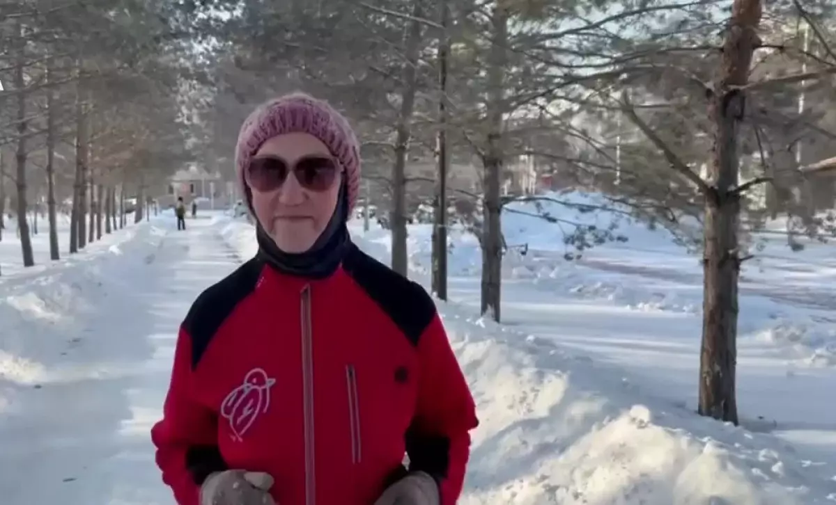 Когда морозы нипочём: история самой спортивной пенсионерки Костаная