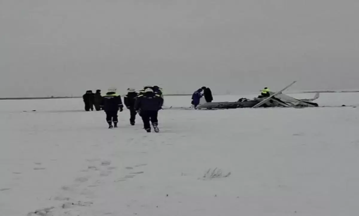 Қазақстан шекарасына жақын жерде ұшақ апатқа ұшырады