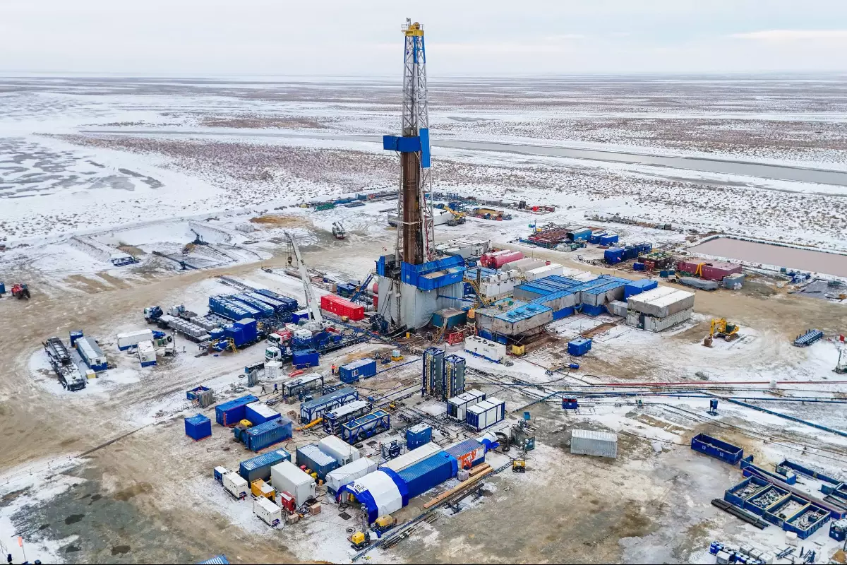 На глубокой скважине в Атырауской области найден газ