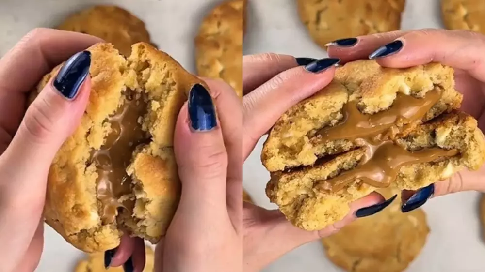 Трендовое печенье с мягкой начинкой: пошаговый рецепт