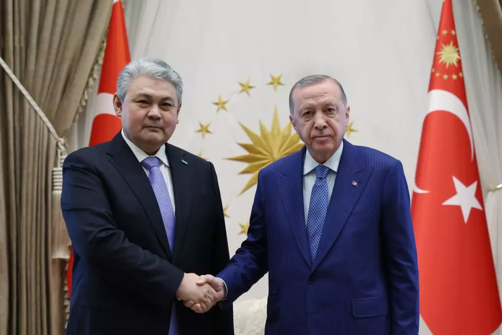 Эрдоган встретился с главой МИД РК