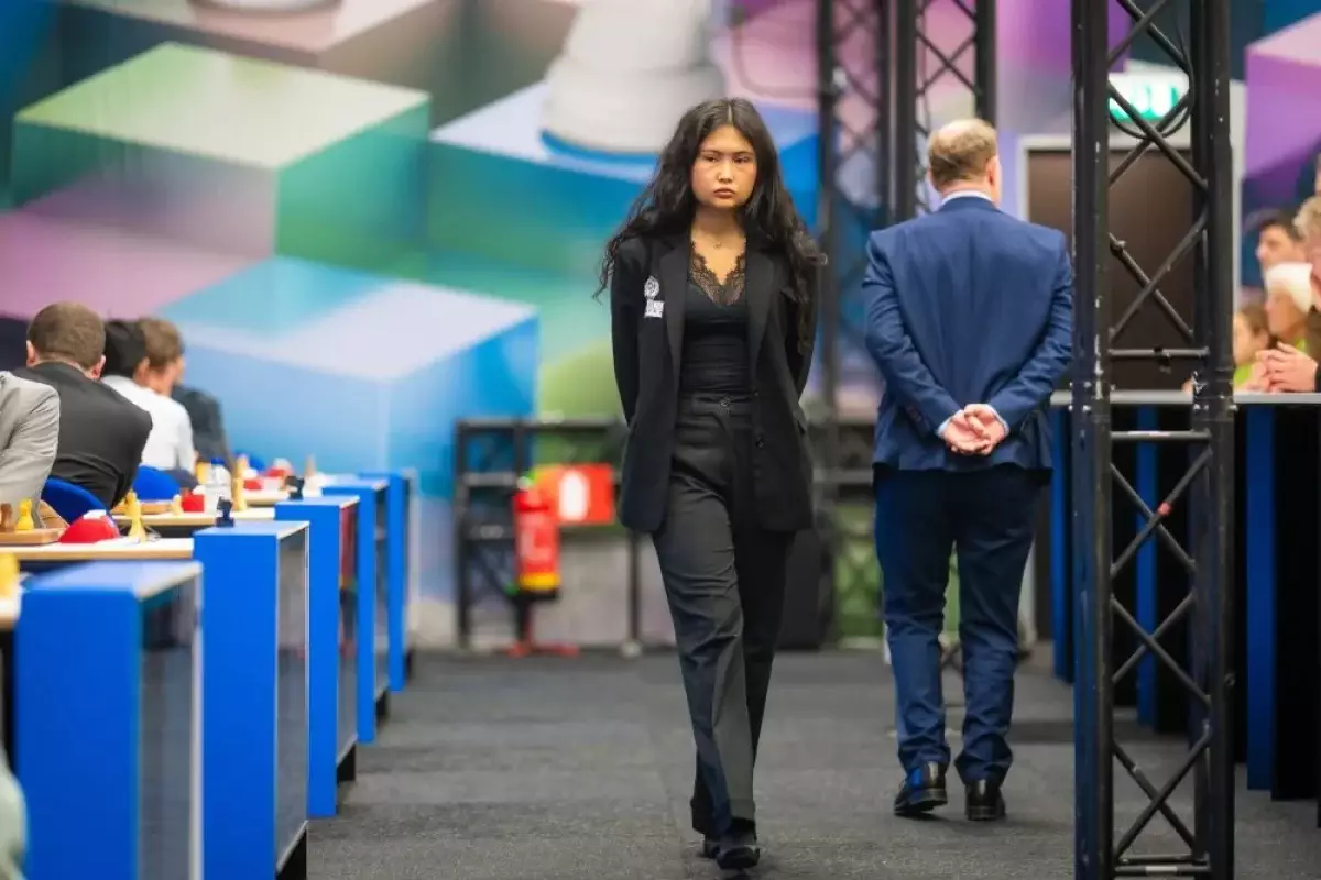 Сенсация на супертурнире: Асаубаева вошла в топ-5 Tata Steel Challengers