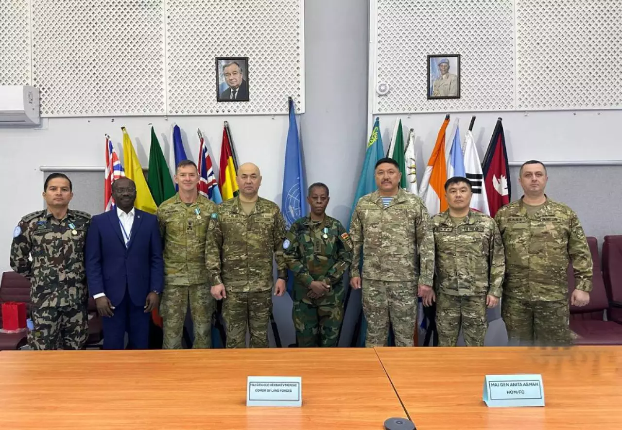 Глава миссии ООН отметила высокий уровень подготовки казахстанских миротворцев