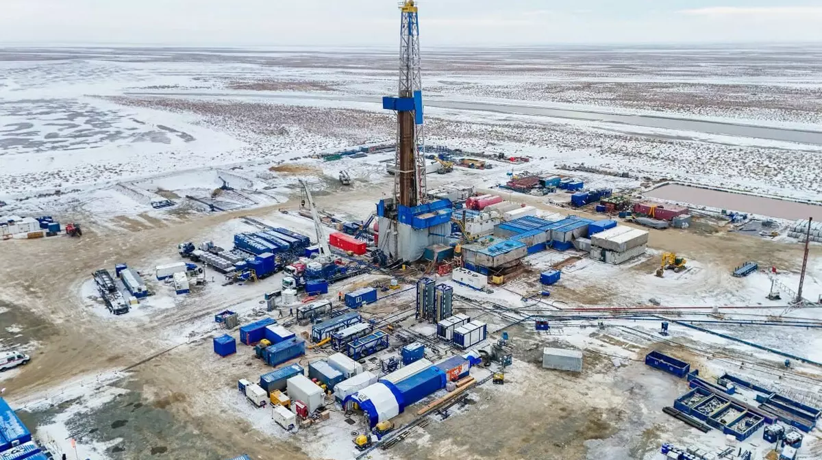 В Атырауской области получен фонтанный приток газа на глубине почти 6 км