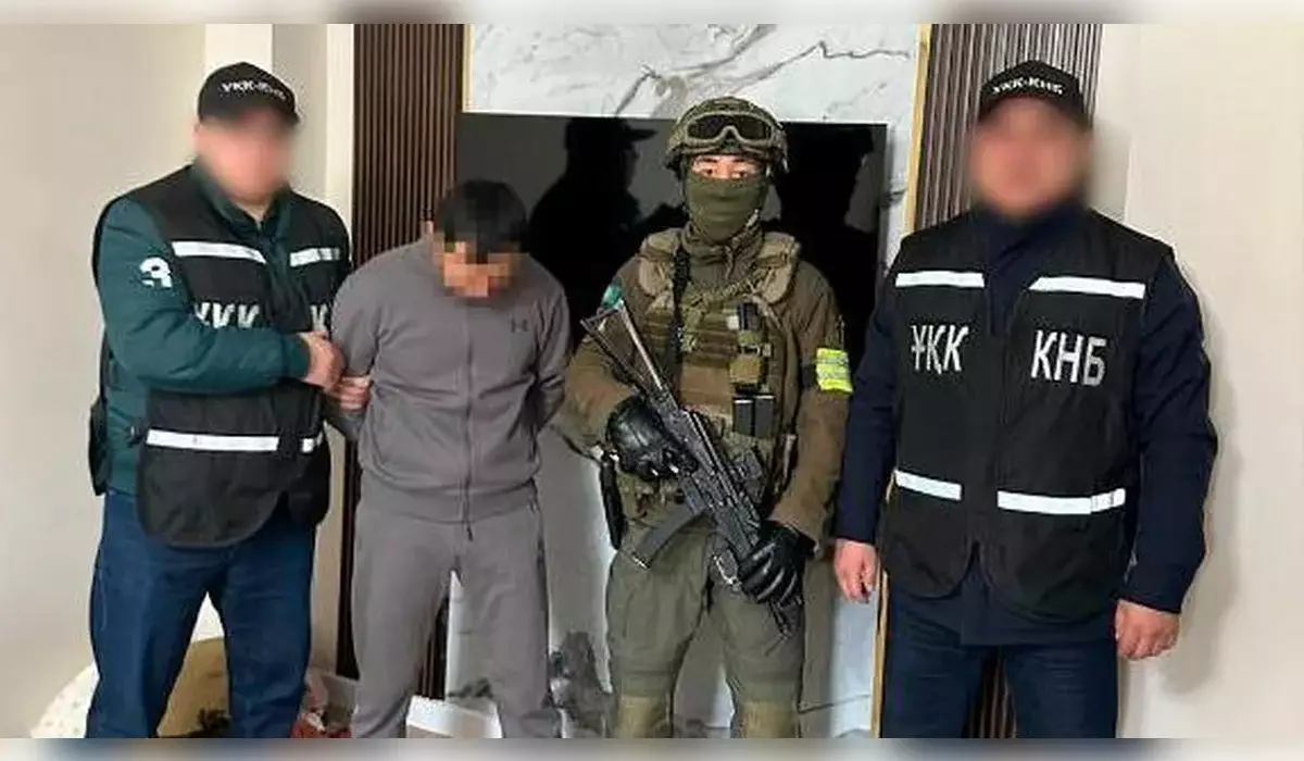 КНБ задержал подозреваемого в крупном вымогательстве в Алматы